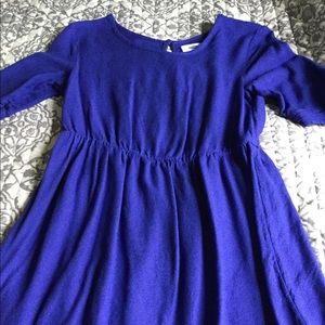 Kids size 14 royal blue dress
